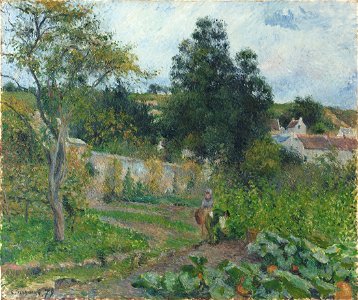 Camille Pissarro Jardin potager à l’Ermitage Pontoise