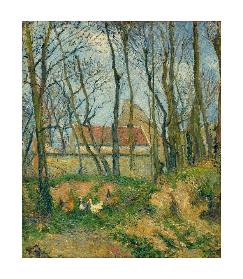 Camille pissarro la sente des pouilleux pontoise