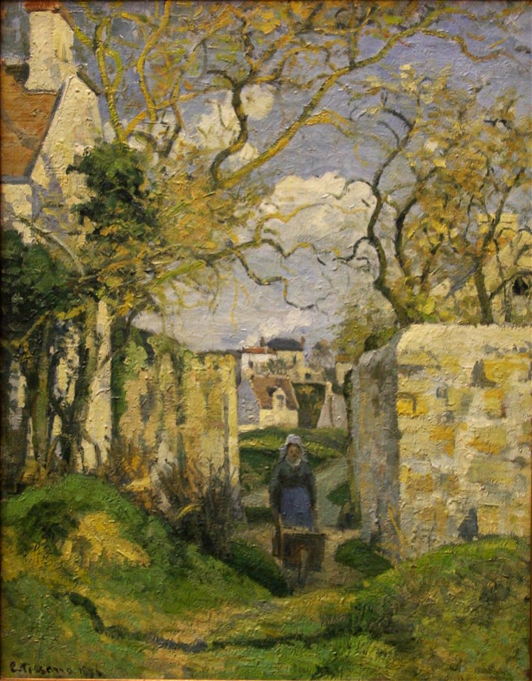 Camille Pissarro Pontoise 1874