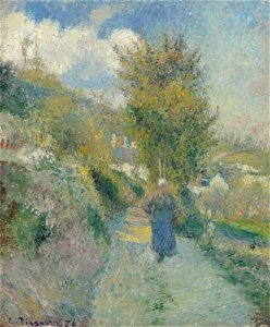 Camille pissarro chemin de pontoise auvers-sur-oise