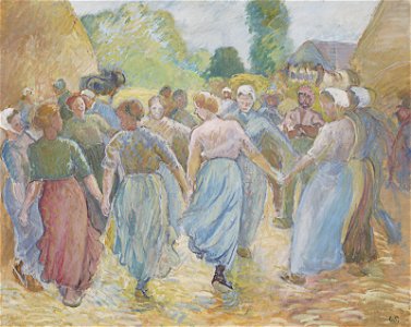 Camille pissarro la ronde)