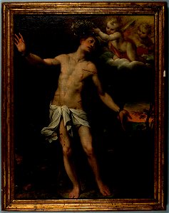 Camillo Procaccini - Saint Sebastian - 1981.14 - Fogg Museum. Free illustration for personal and commercial use.