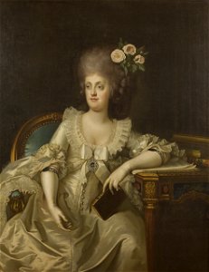 Camillo Landini - Ritratto di Maria Carolina d'Austria (1787)