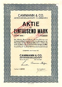 Cammann & Co 1000 Mk 1921