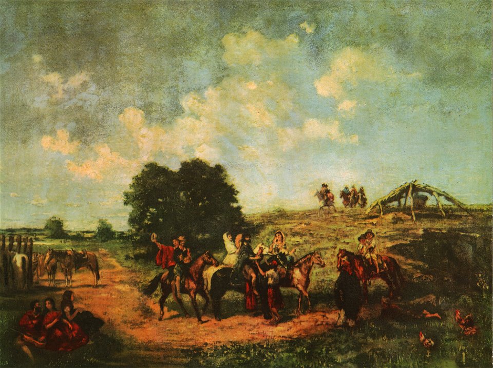 Camino del Reñidero - Buenos Aires, según Pallière
