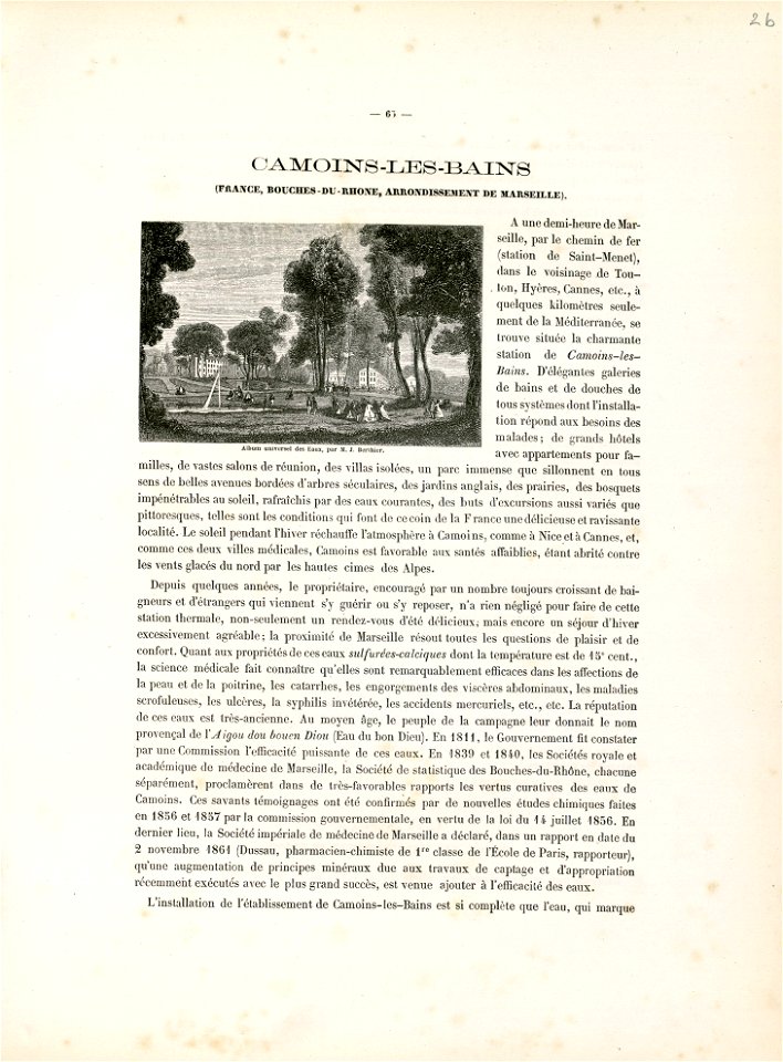 Camoins-les-Bains - Fonds Ancely - B315556101 A BERTHIER 072