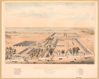 Camp Douglas, Chicago, Ill. 1864 LCCN2003677752