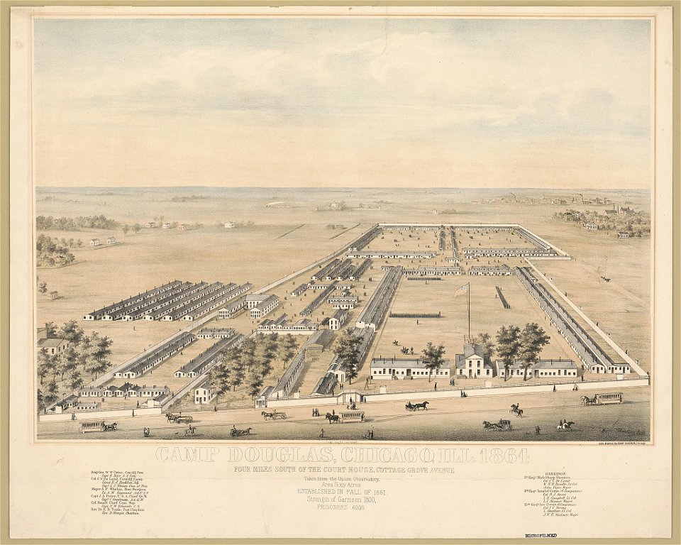 Camp Douglas, Chicago, Ill. 1864 LCCN2003677752