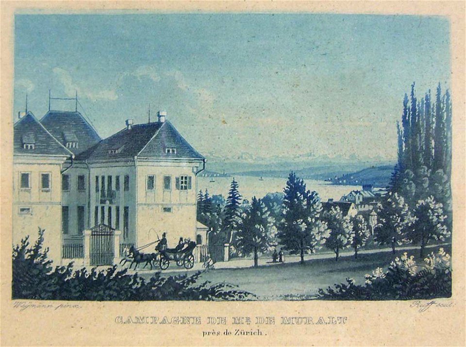 Campagne de Mr de Muralt près de Zürich