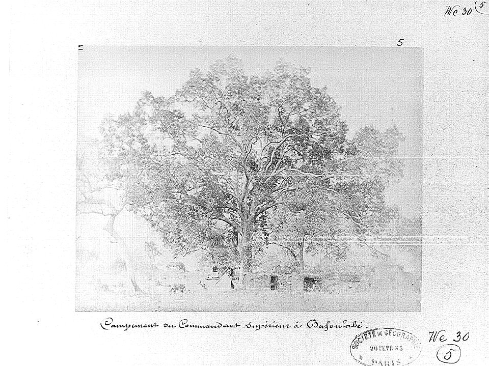 Campement du commandant supérieur à Bafoulabé