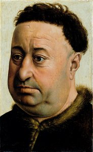 Master of Flémalle - Portrait of a Fat Man - Google Art Project (331318). Free illustration for personal and commercial use.
