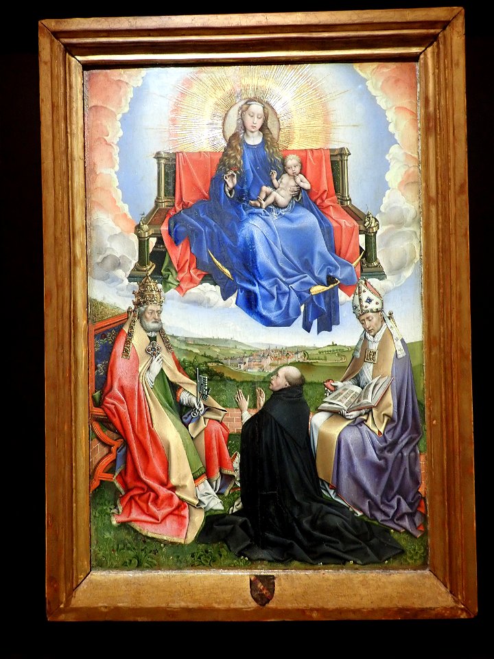 Campin vierge en gloire 01