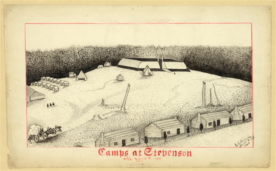 Camps at Stevenson Ala. March 4-1864 LCCN2004661271