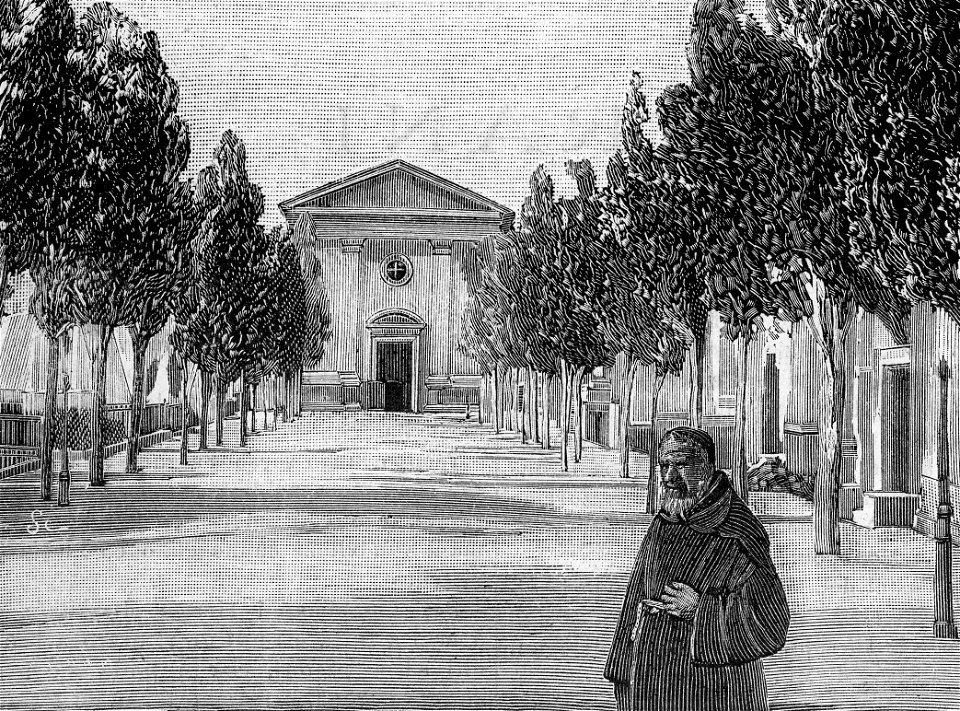 Camposanto di Trani (xilografia)