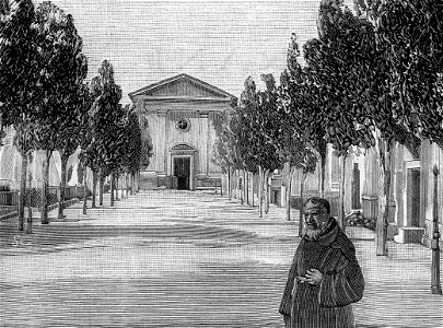 Camposanto di Trani (xilografia)