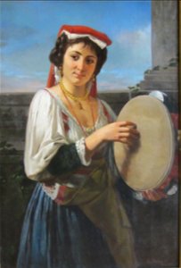 Campos, Miguel - Muchacha napolitana 1872 o-t