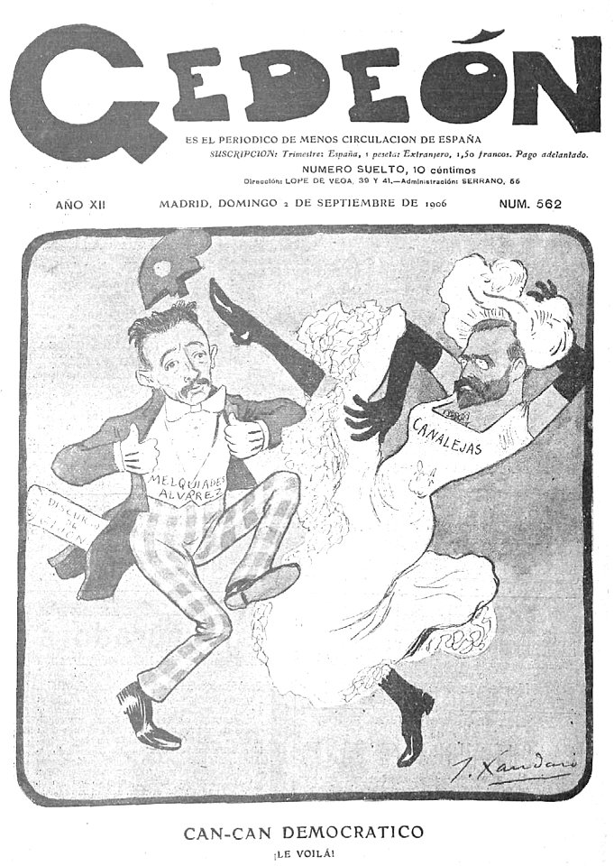 Can-can democrático, de Xaudaró, Gedeón, 02-09-1906