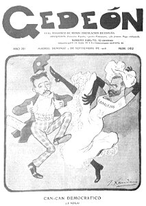 Can-can democrático, de Xaudaró, Gedeón, 02-09-1906