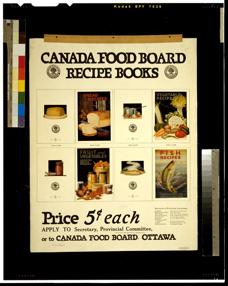 Canada Food Board recipe books LCCN2005696907