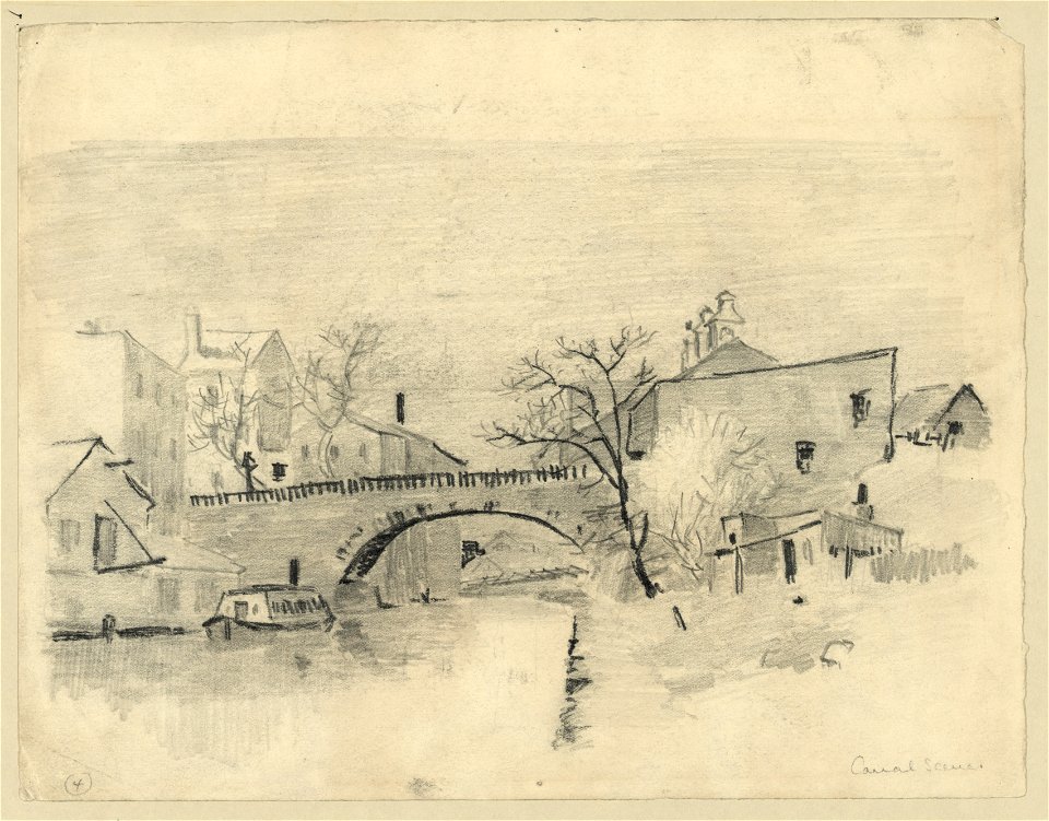 Canal scene LCCN2004661658