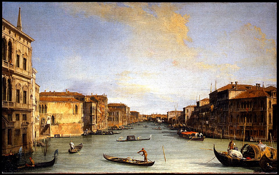 Canaletto - Veduta del Canal Grande - Google Art Project