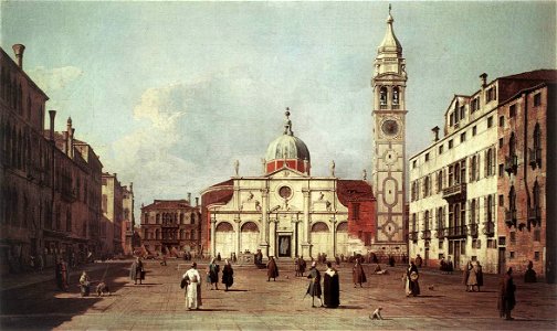 Giovanni Antonio Canal, il Canaletto - Campo Santa Maria Formosa - WGA03907