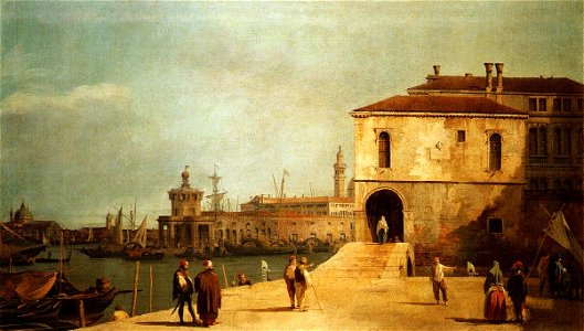 Fonteghetto della farina, Canaletto, circa 1730