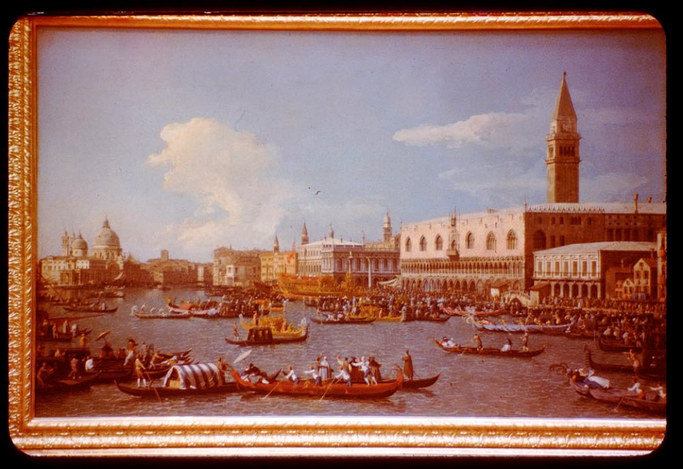 Canaletto - Embarkation of the Doge of Venice, for the Ceremony of the Marriage of the Adriatic