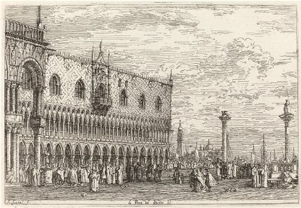Canaletto - La Piera del Bando. V. - Google Art Project