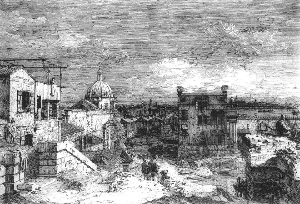 Giovanni Antonio Canal, il Canaletto - Imaginary View of Venice - WGA03985