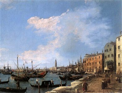 Giovanni Antonio Canal, il Canaletto - The Riva degli Schiavoni - WGA03889