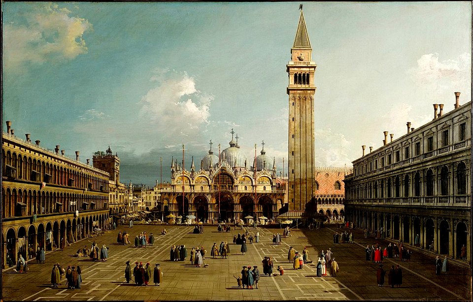 El Canaletto piazza San Marco