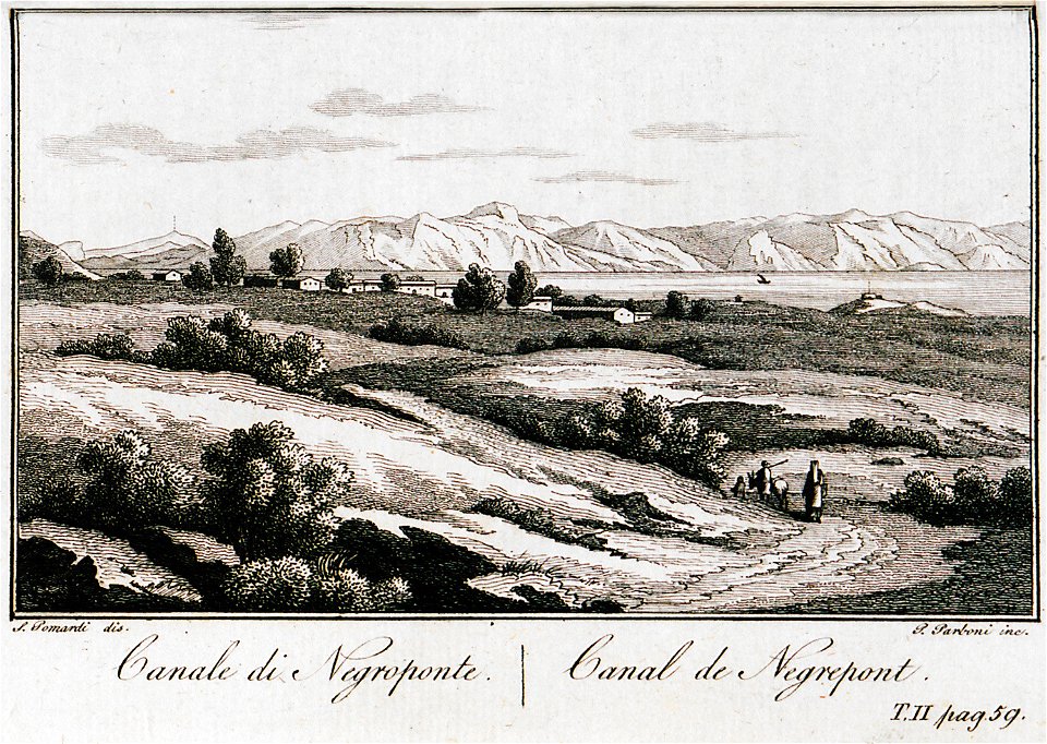 Canale di Negroponte - Pomardi Simone - 1820