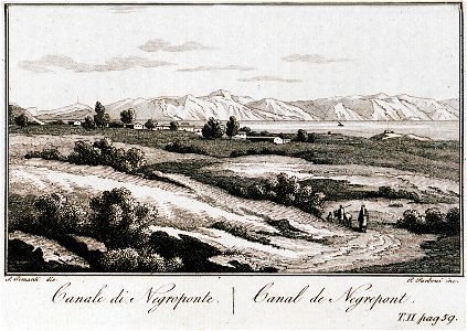 Canale di Negroponte - Pomardi Simone - 1820