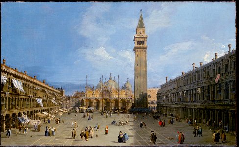 Giovanni Antonio Canal, il Canaletto - Piazza San Marco - WGA03883