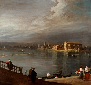 Canaletto San Cristoforo, San Michele, e Murano dale Fondamenta Nuove, 1772