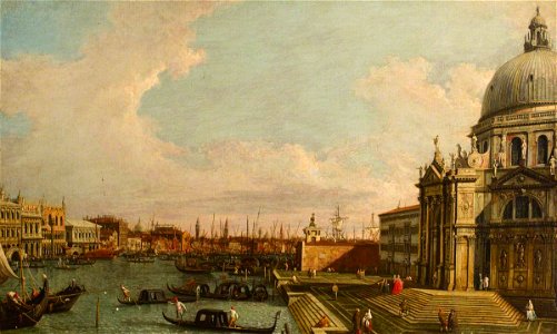 Canaletto (1697-1768) (studio of) - Santa Maria della Salute, Venice - 137382 - National Trust