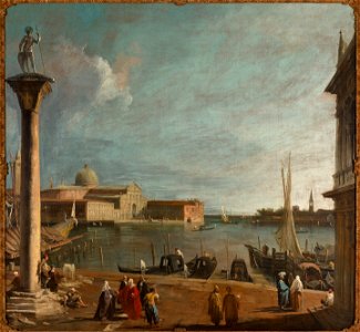 Canaletto - De Bacino di San Marco met de San Giorgio Maggiore - 3191 (OK) - Museum Boijmans Van Beuningen