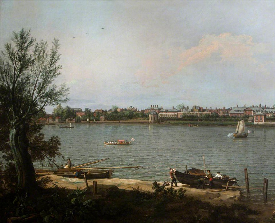 Canaletto - Chelsea from the Thames at Battersea Reach NTIII BLI 355474