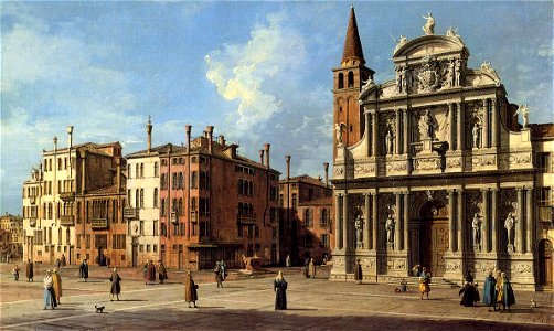 Canaletto - Santa Maria Zobenigo