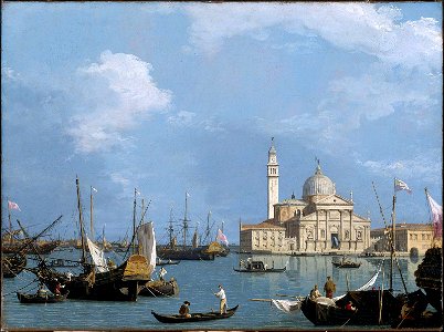 Canaletto - San Giorgio Maggiore from the Bacino di San Marco