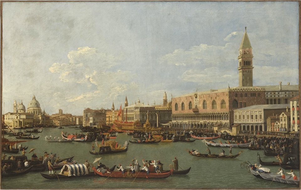 Canaletto - The Bucintoro at the Molo on Ascension Day Cat292