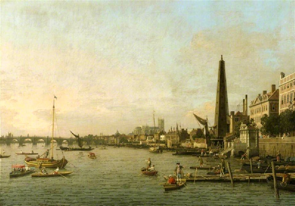 Canaletto - The Thames at Westminster, London NTI PNC 121021