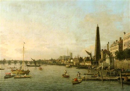 Canaletto - The Thames at Westminster, London NTI PNC 121021