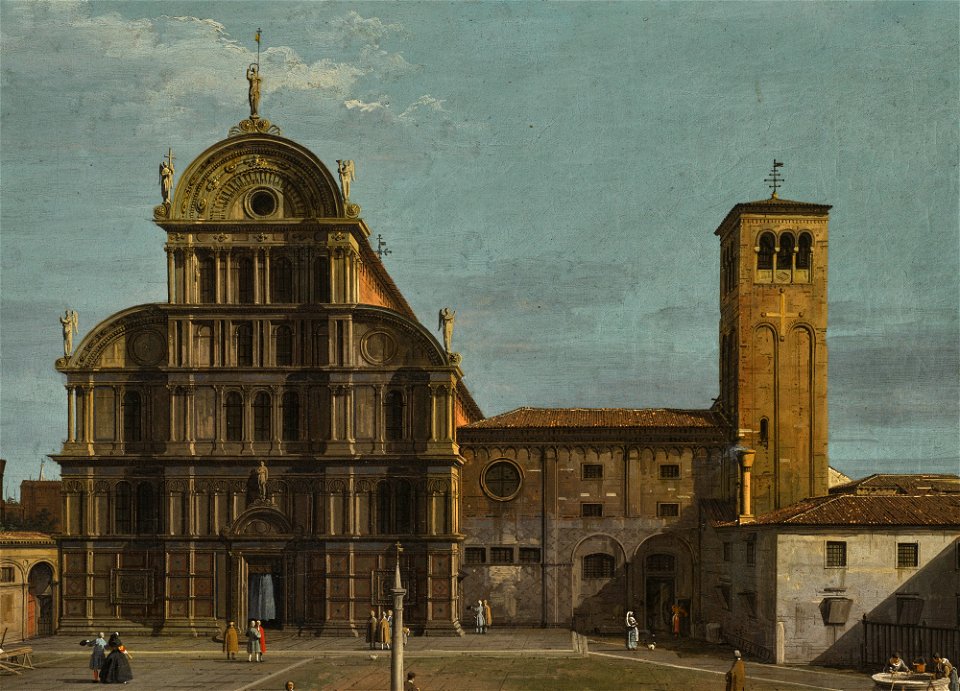 Canaletto - View of San Zaccaria