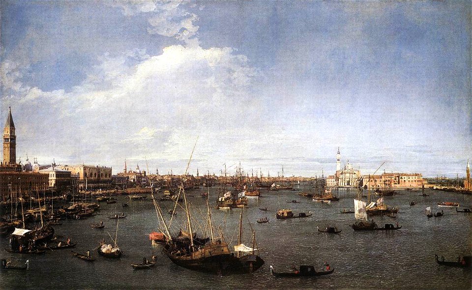Canaletto Bacino di San Marco