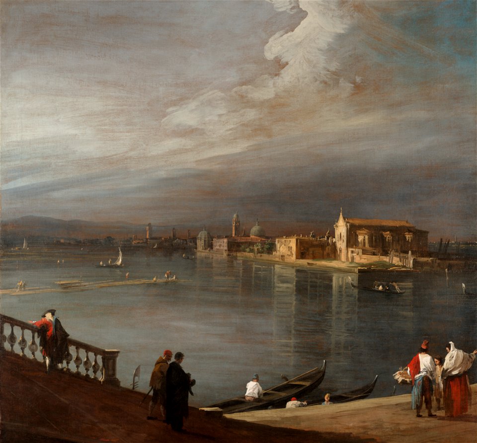 San Cristoforo, San Michele, and Murano from the Fondamenta Nuove, Venice (1722)