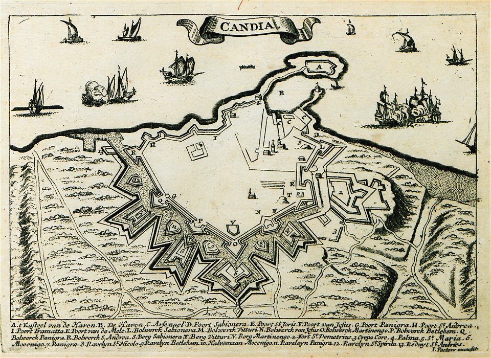 Candia - Peeters Jacob - 1690