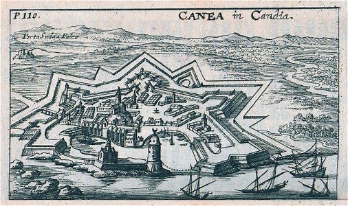 Canea in Candia - Sandrart Jacob Von - 1686