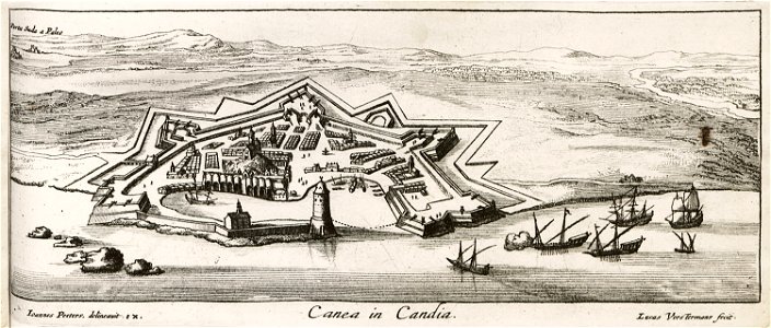 Canea in Candia - Peeters Jacob - 1686